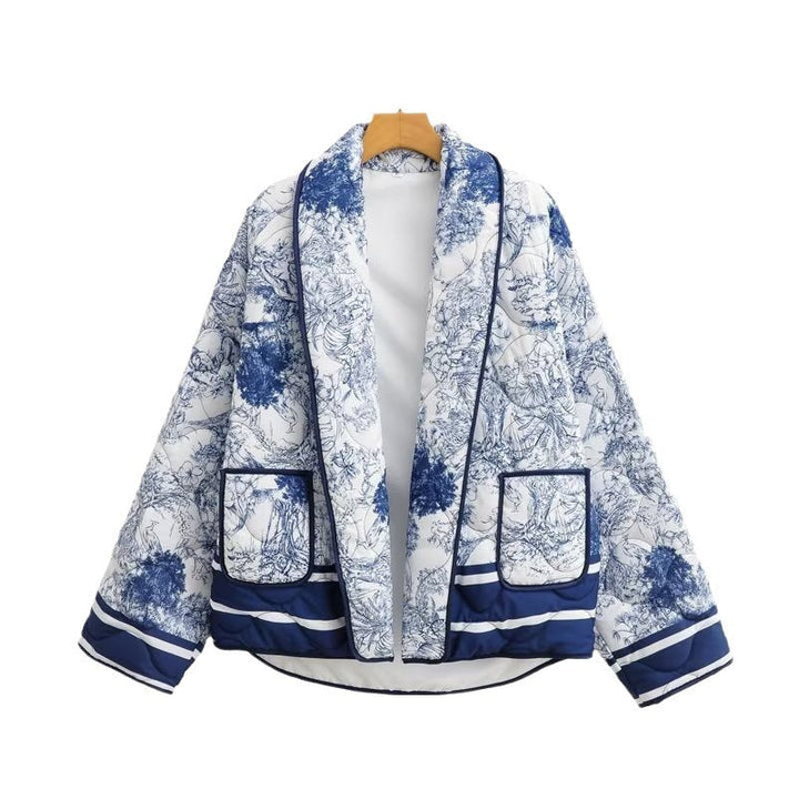 Estrella | Chaqueta acolchada estampada