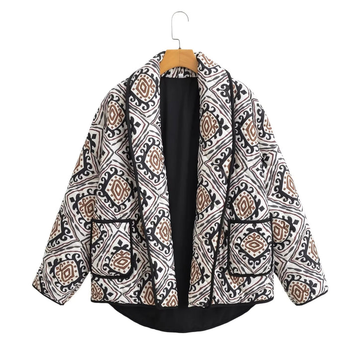 Estrella | Chaqueta acolchada estampada