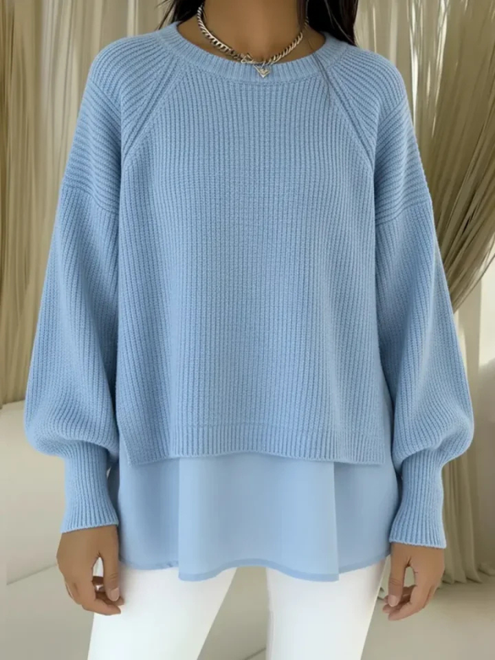 Gabriela | Jersey de punto en capas