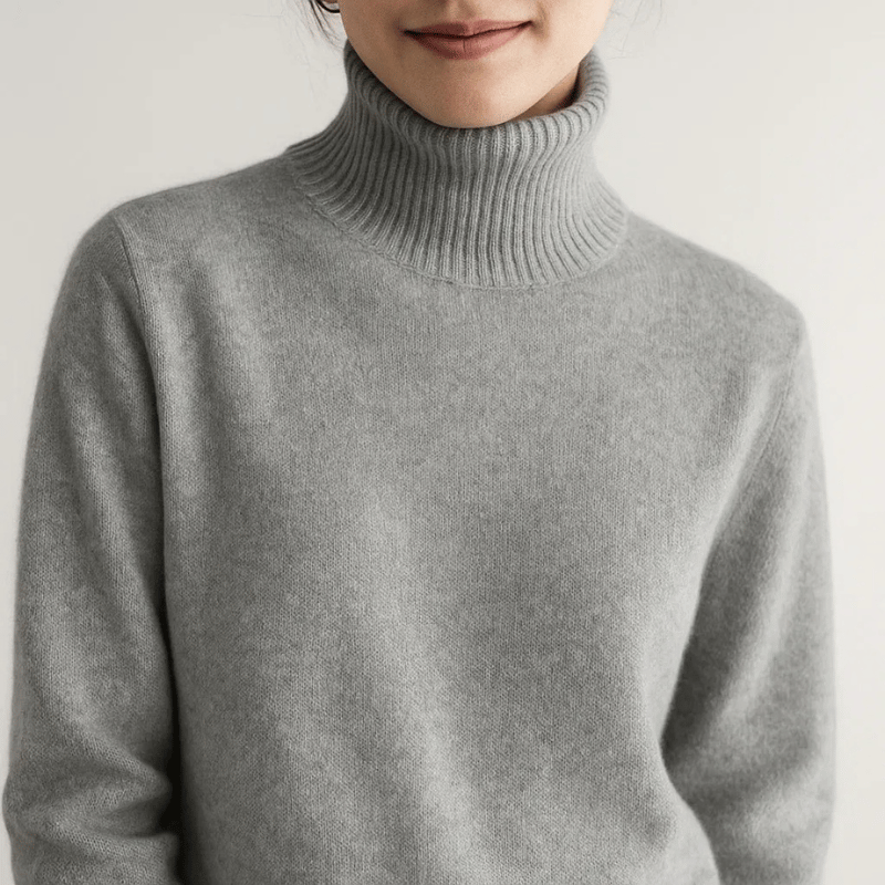 Marisa | JERSEY DE CUELLO ALTO DE CACHEMIRA