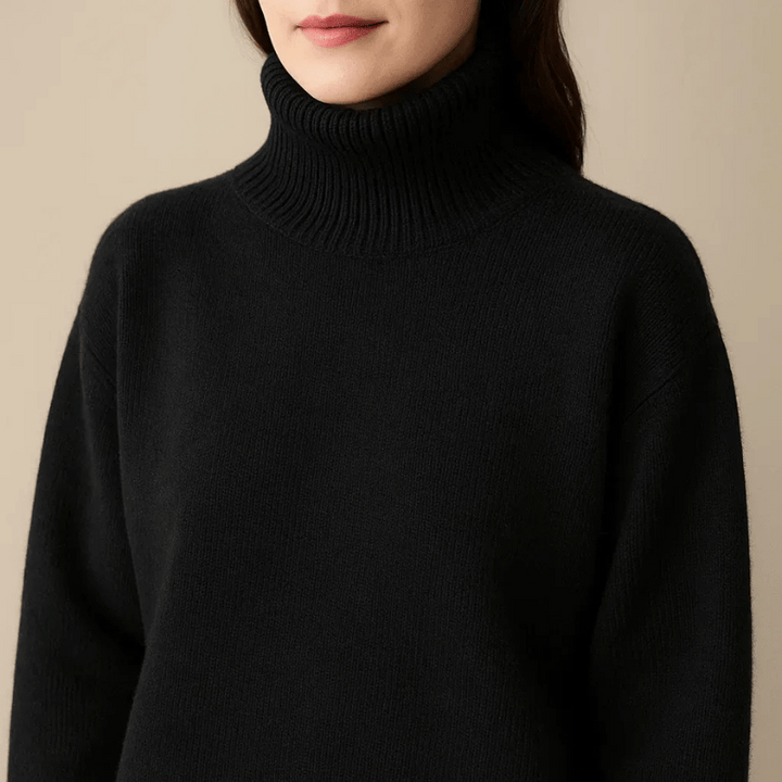 Marisa | JERSEY DE CUELLO ALTO DE CACHEMIRA