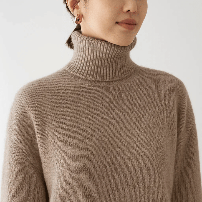 Marisa | JERSEY DE CUELLO ALTO DE CACHEMIRA