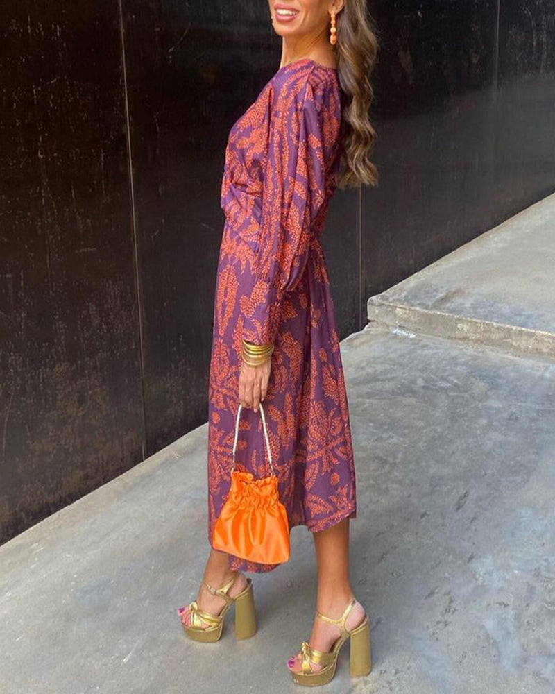 Arielle - Vestido Envoltura Boho Luxe
