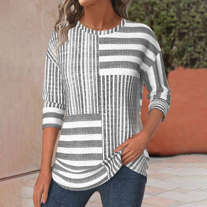 Isabela™ | Camiseta Casual de Rayas