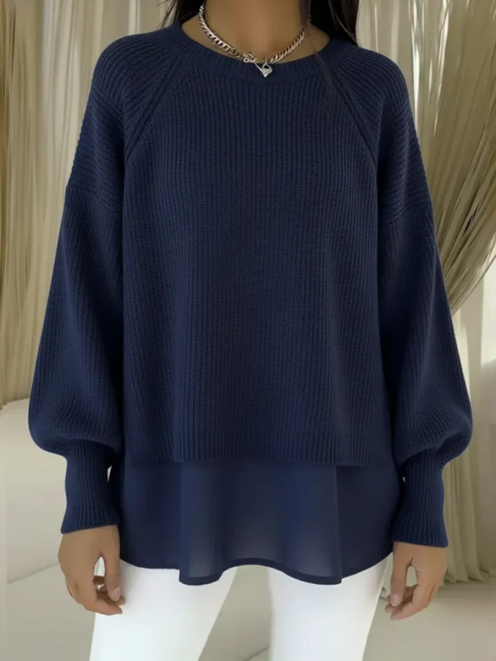 Gabriela | Jersey de punto en capas