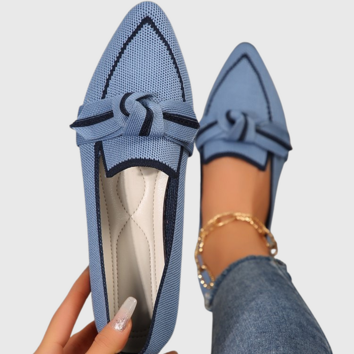 Milena | Mocasines Cómodos con Nudos