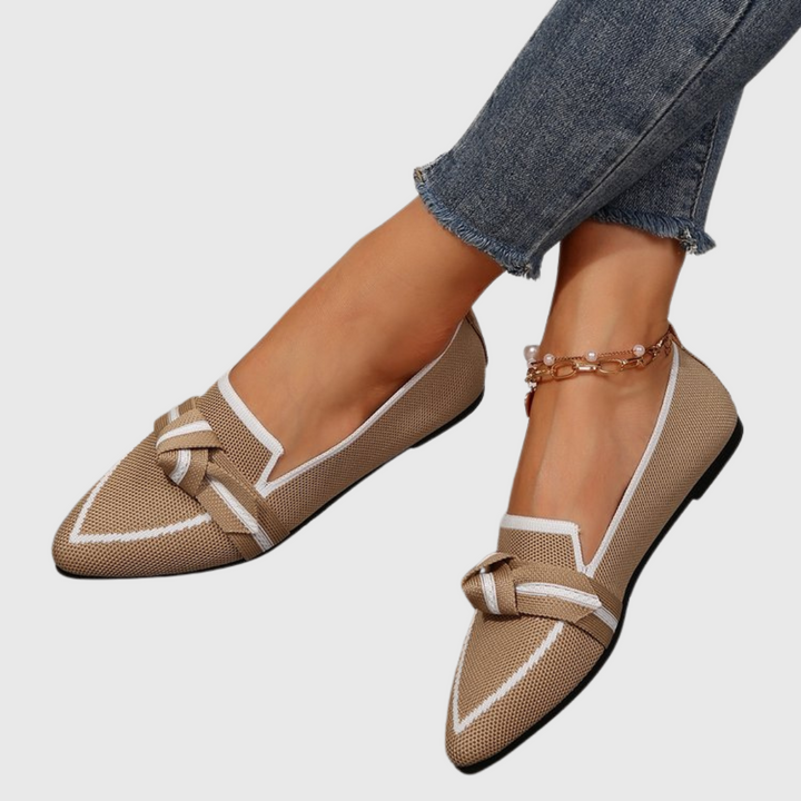 Mirella | Mocasines Cómodos con Nudos