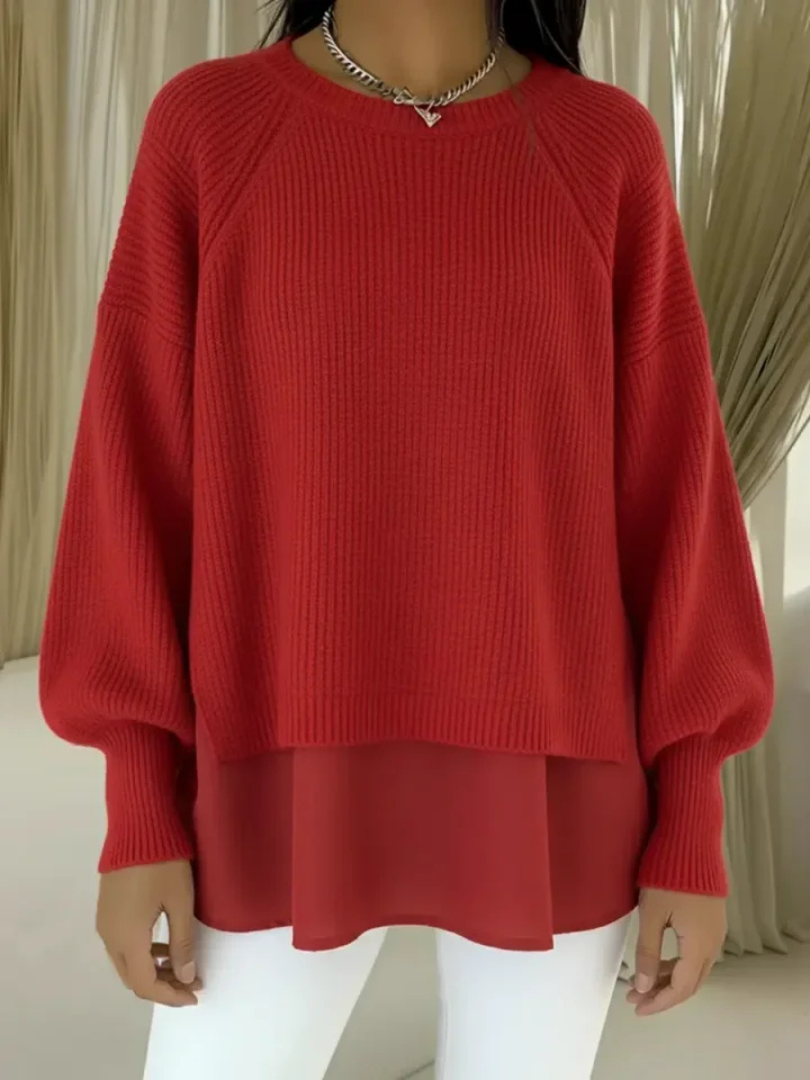 Gabriela | Jersey de punto en capas