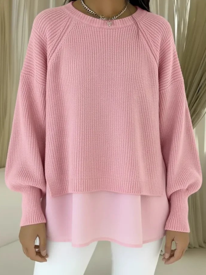 Gabriela | Jersey de punto en capas