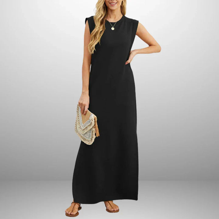 Inma™ | Vestido largo fluido antiarrugas