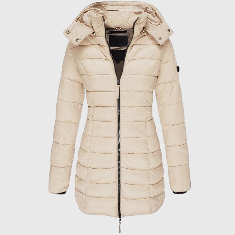 Leticia | Chaqueta larga de plumón