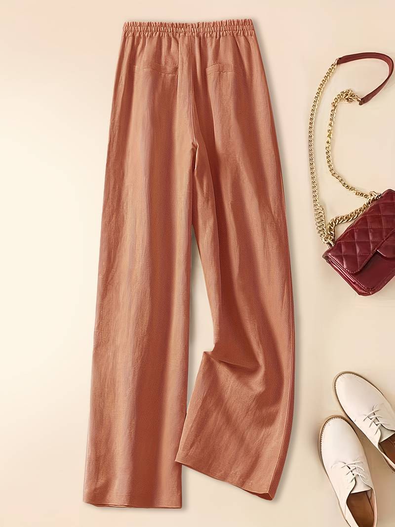 Zara | Pantalones Anchos Sin Esfuerzo