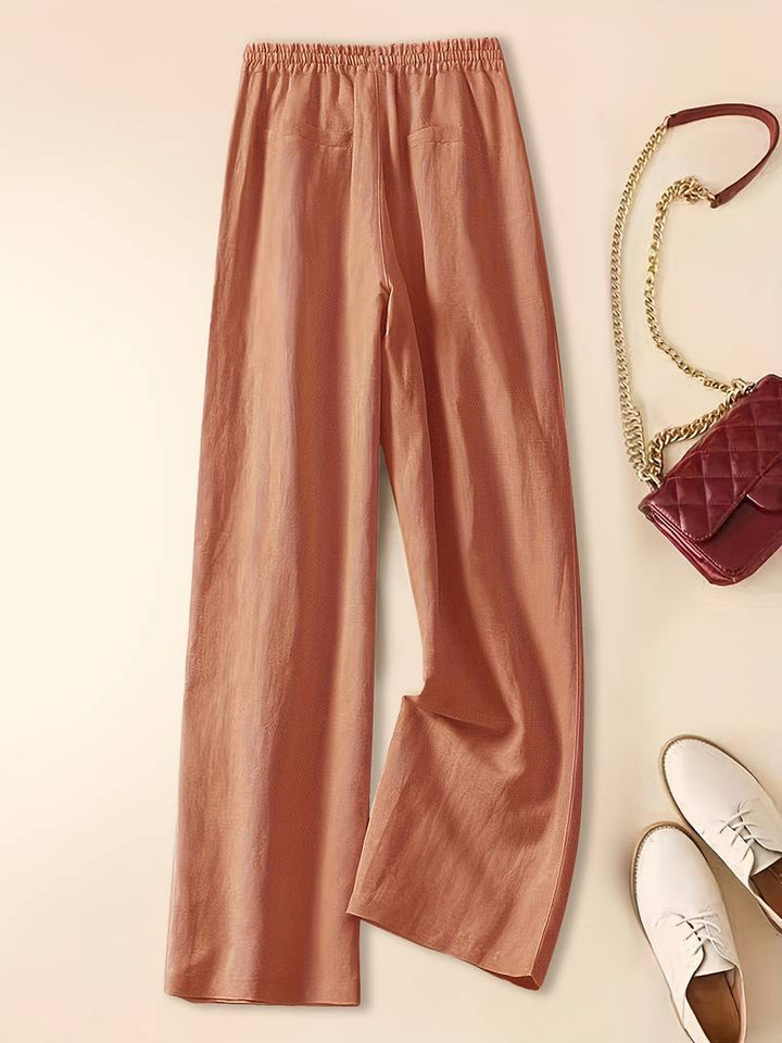 Zara | Pantalones Anchos Sin Esfuerzo