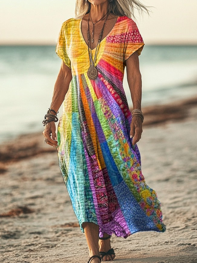 Vestido Diseño Sol Bohemio