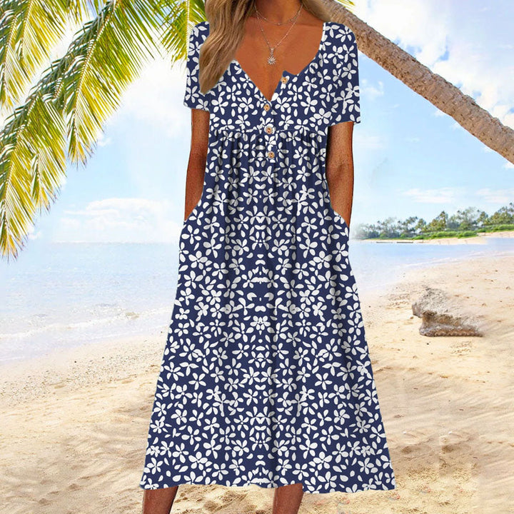 Luciana™ | Vestido Casual con Estampado Floral