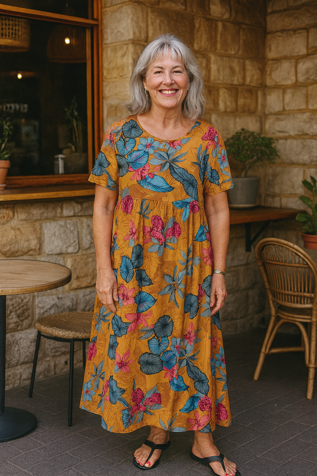 Masie | Vestido Floral Fresco