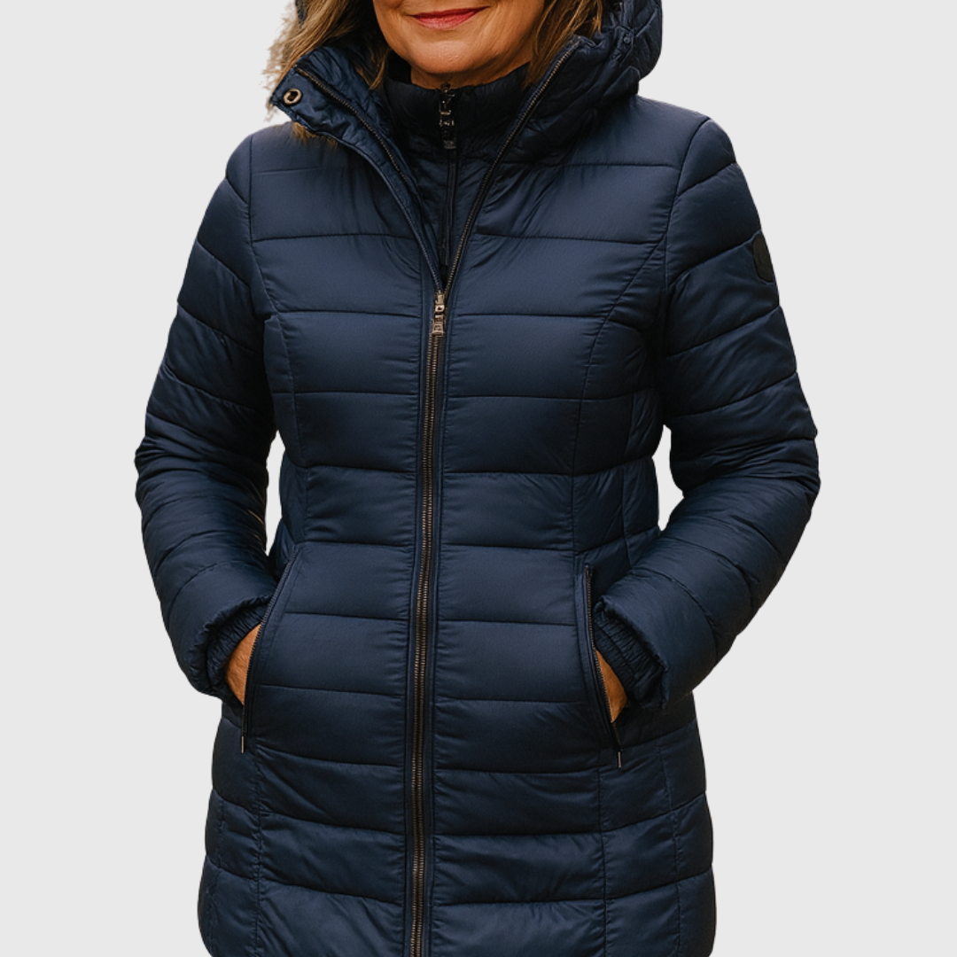 Leticia | Chaqueta larga de plumón