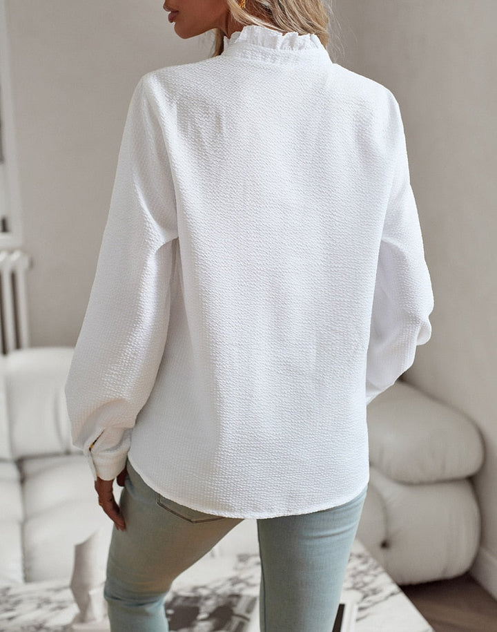 Marina | Blusa elegante de rayas