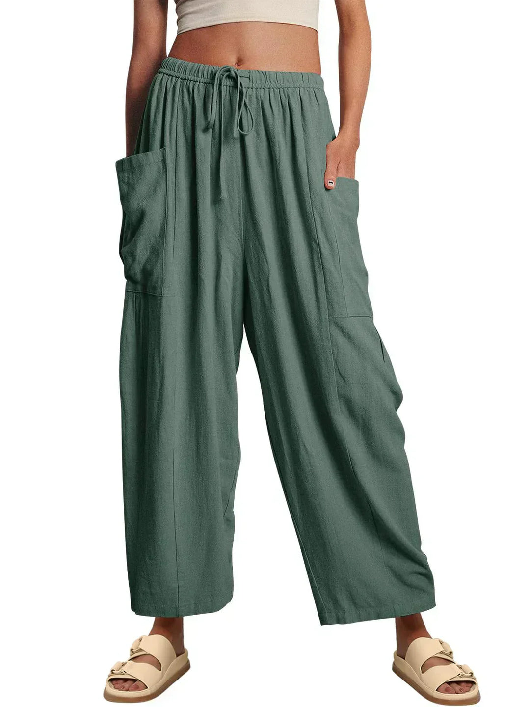 Ember | Pantalones de Pierna Ancha Sin Esfuerzo
