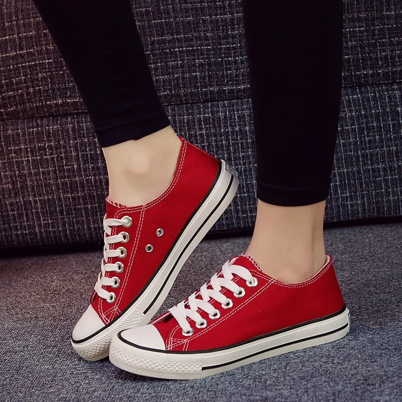 Imogen Zapatos De Lona Clásicos Confort Vintage Moderno