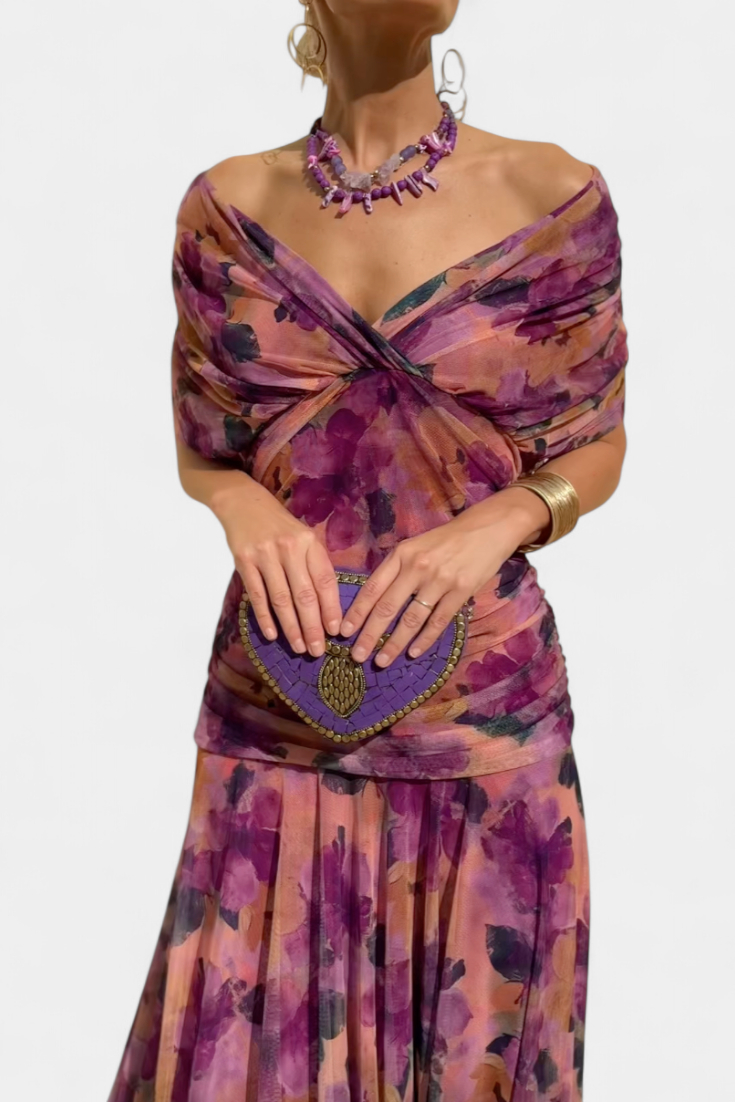 Laluna™ | Vestido Elegante Con Escote En V