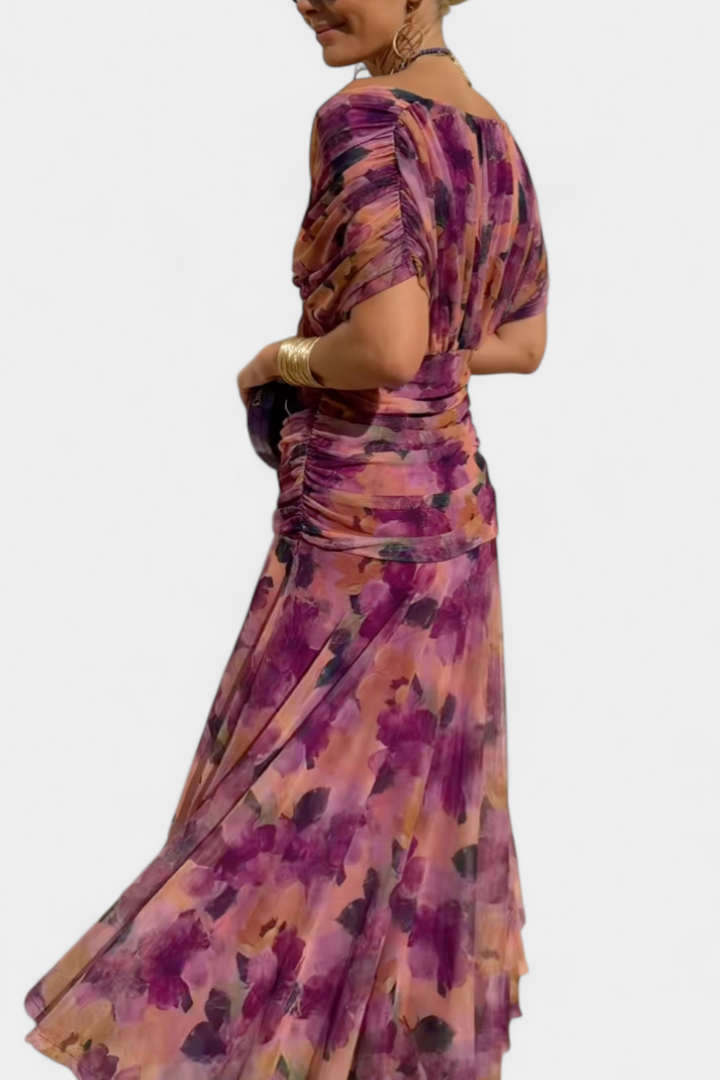 Laluna™ | Vestido Elegante Con Escote En V