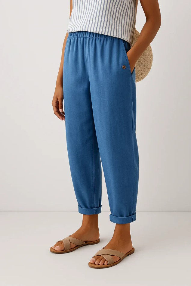 Bonnie | Pantalones de Lino Livianos