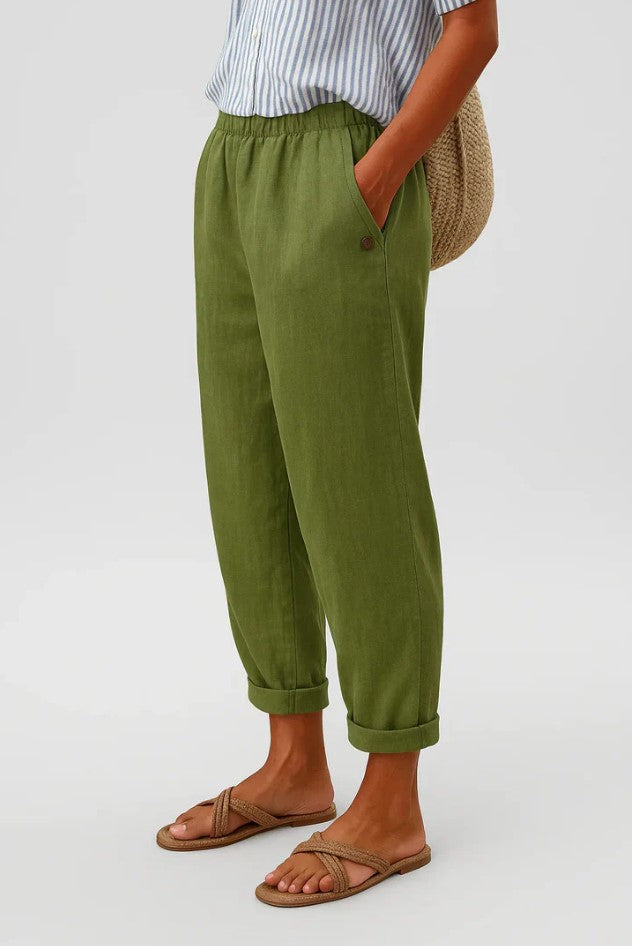 Bonnie | Pantalones de Lino Livianos