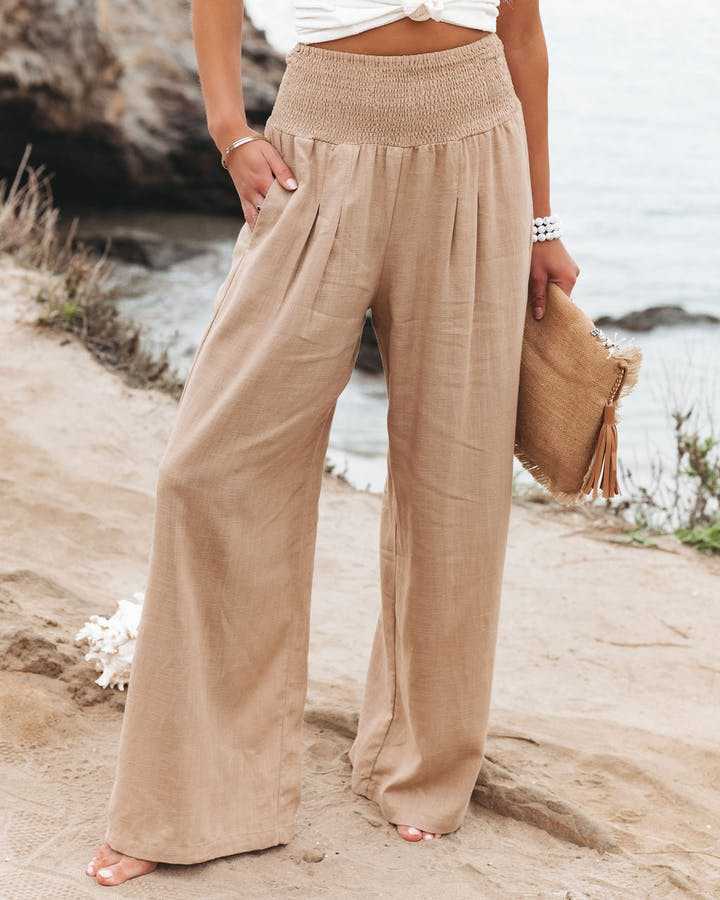 Mira | Pantalones de Pierna Ancha