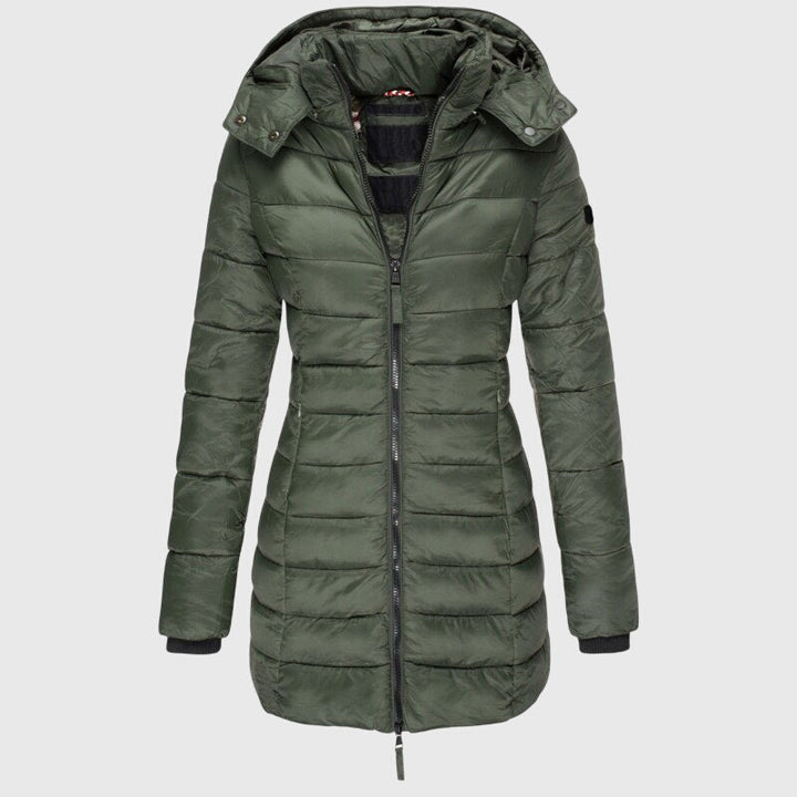 Leticia | Chaqueta larga de plumón