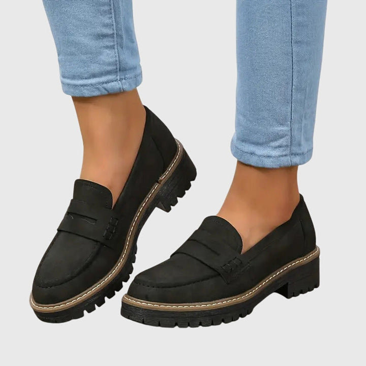 Daniela | Mocasines de ante atemporales