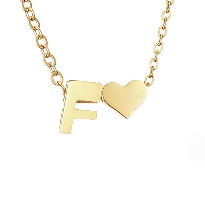 Nina – Collar dorado en forma de V.