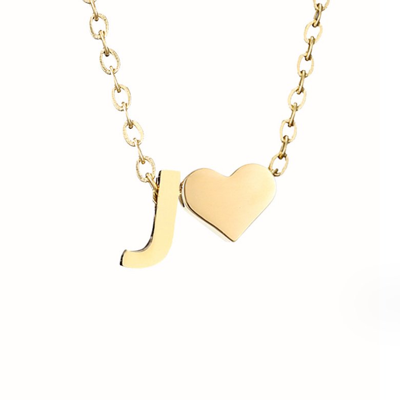 Nina – Collar dorado en forma de V.