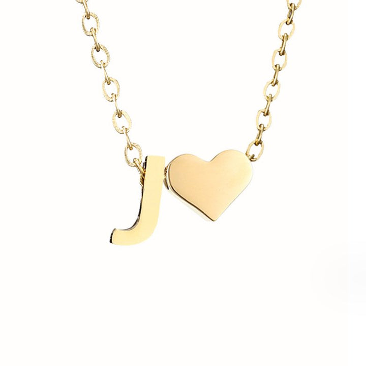 Nina – Collar dorado en forma de V.