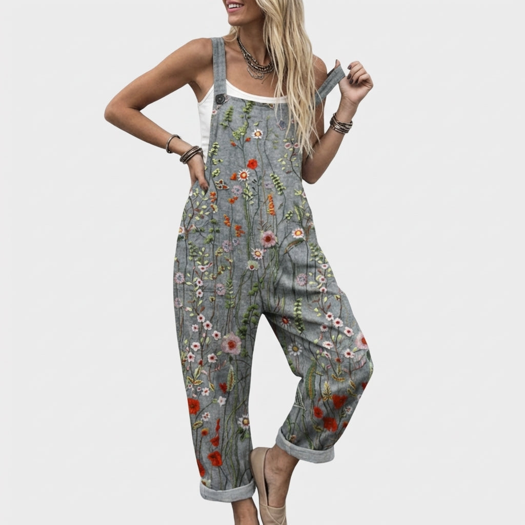 Salopette estampada cómoda