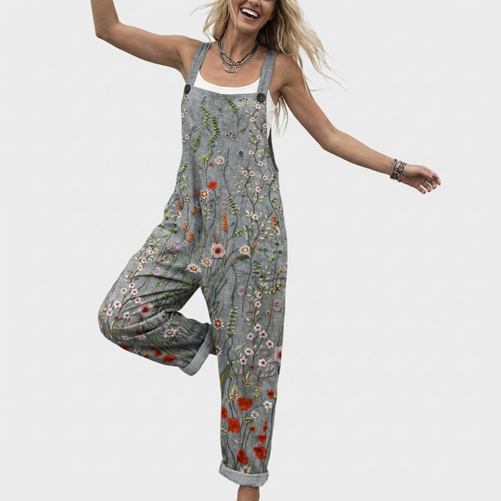 Salopette estampada cómoda
