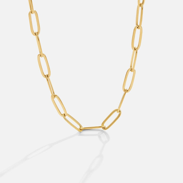 Eva – Collar corto con estructura de eslabones