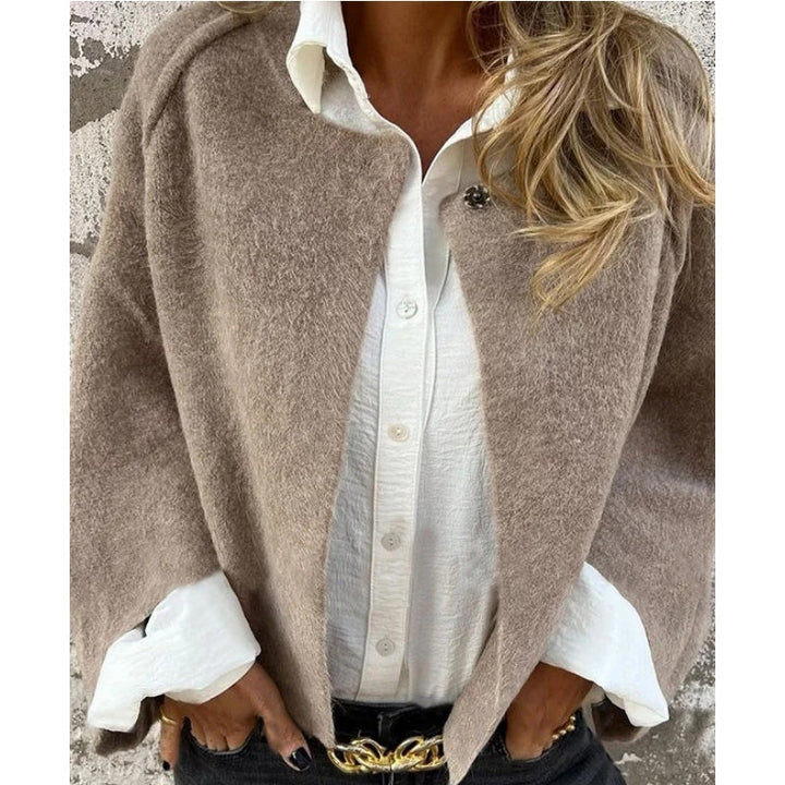 Cristal | Chaqueta Corta con Mangas Acampanadas