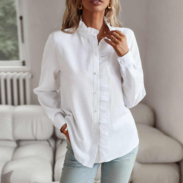 Marina | Blusa elegante de rayas